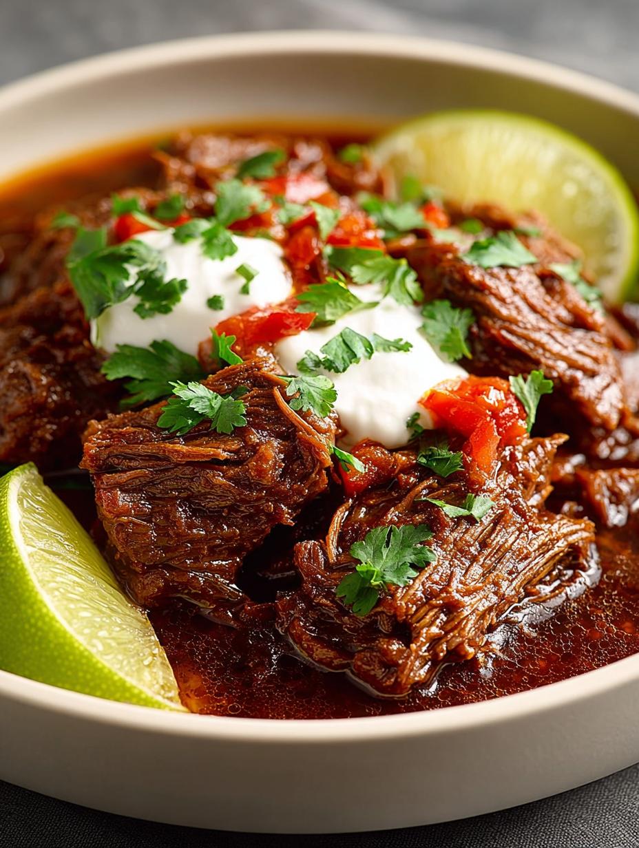 Delicious Slow Cooker Salsa Beef for Tacos - Slow Cooker Salsa Beef - main visual representation