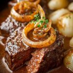Slow Cooker Steak Onion
