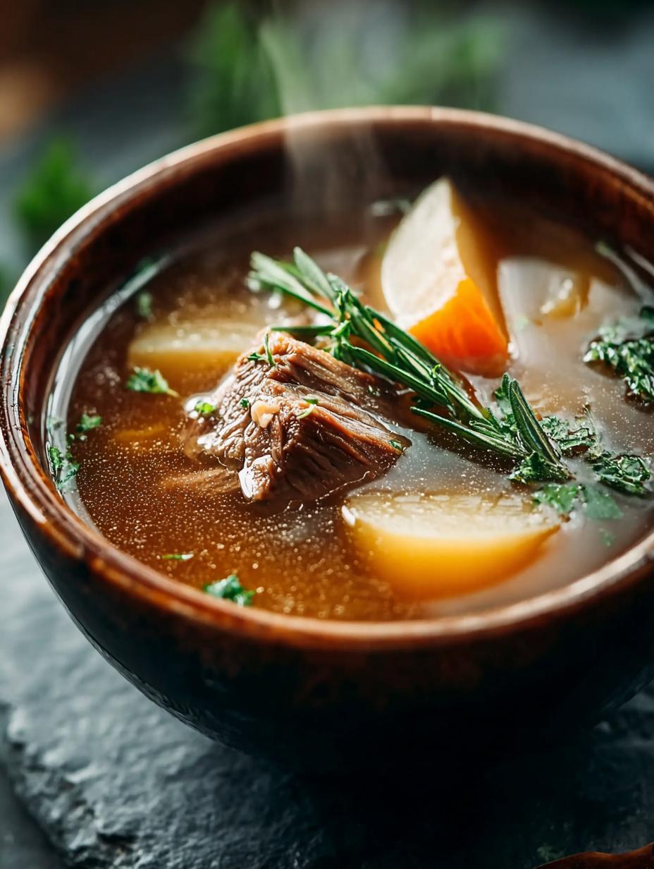 Delicious Smoked Bison Bone Broth for Ultimate Flavor - Smoked Bison Bone Broth - additional detail