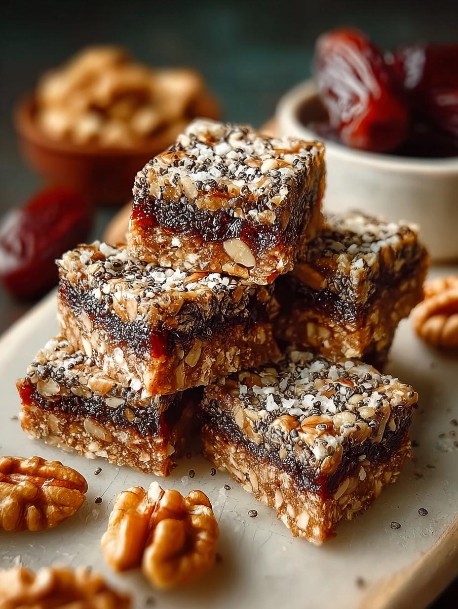 Smoky Date Walnut Energy: 5 Delicious Bars to Energize You - Smoky Date Walnut Energy - additional detail