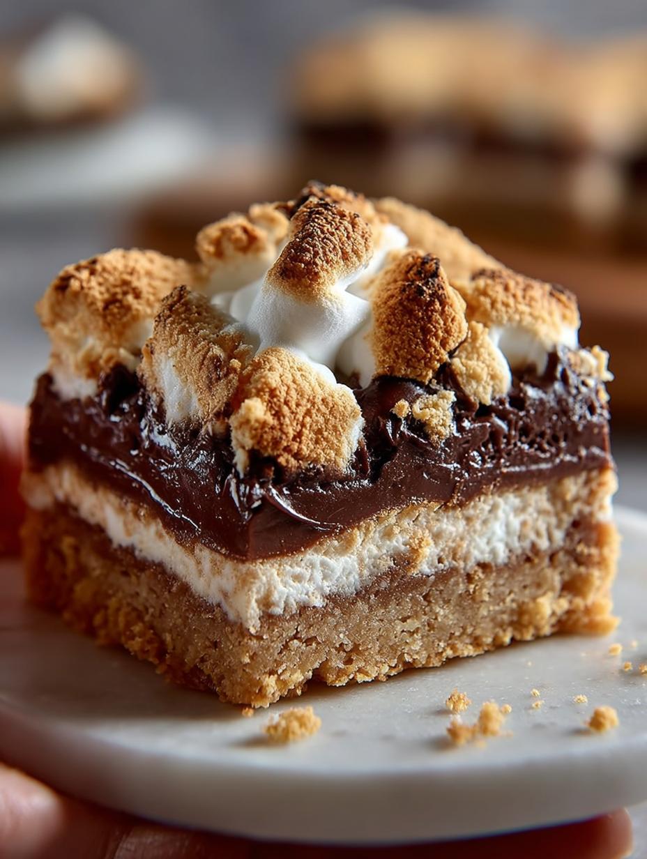 Smores Cookie Bars: 12 Indulgent Treats to Savor - Smores Cookie Bars - additional detail