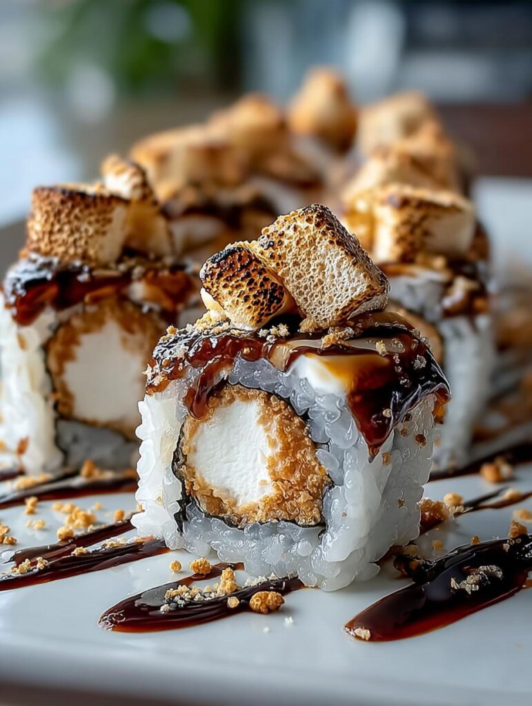 Smores Sushi Rolls