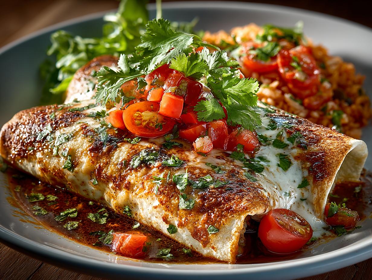 Smothered Green Chili Burritos: 6 Cozy Dinner Ideas 5 Smothered Green Chili Burritos: 6 Cozy Dinner Ideas - Smothered Green Chili Burritos - main visual representation