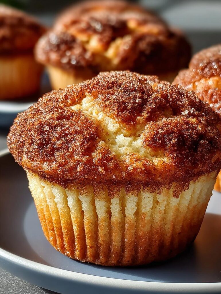 Snickerdoodle Muffins Soft Fluffy