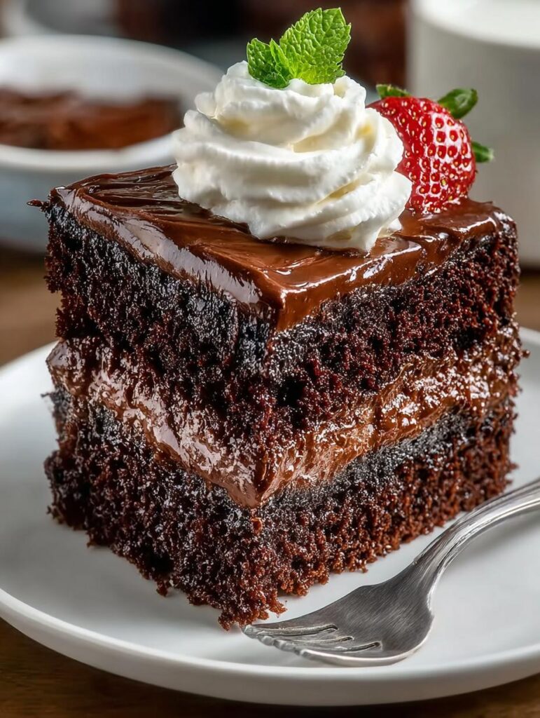 Sour Cream Chocolate Cake