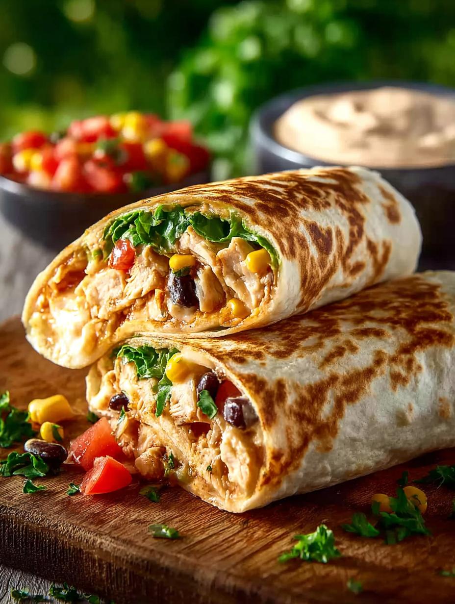 Southwest Chicken Wrap: 10 Savory Secrets Revealed - Southwest Chicken Wrap - additional detail