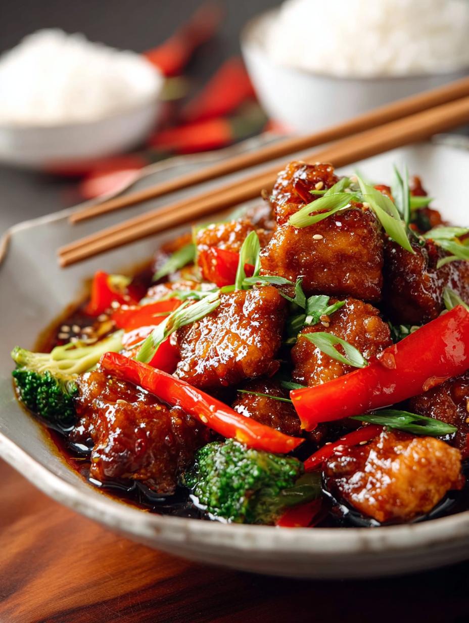 Spicy Chinese Hunan Chicken