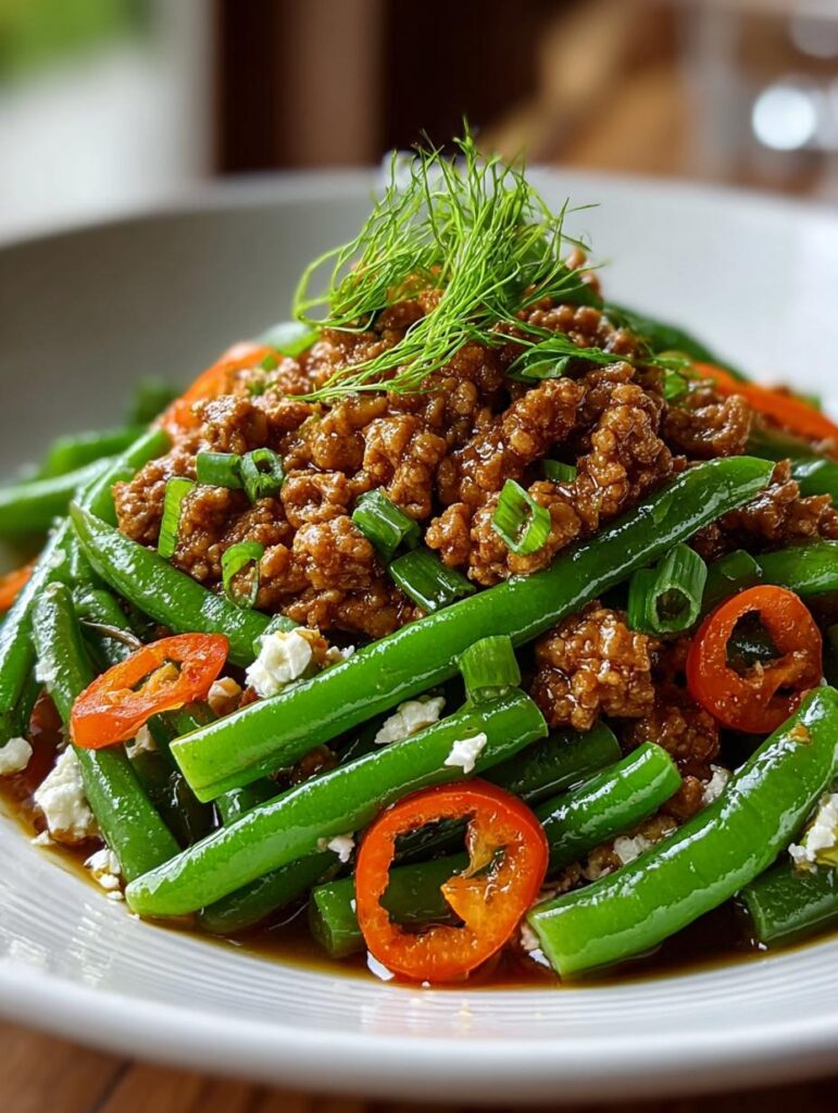 Spicy Ground Turkey Green