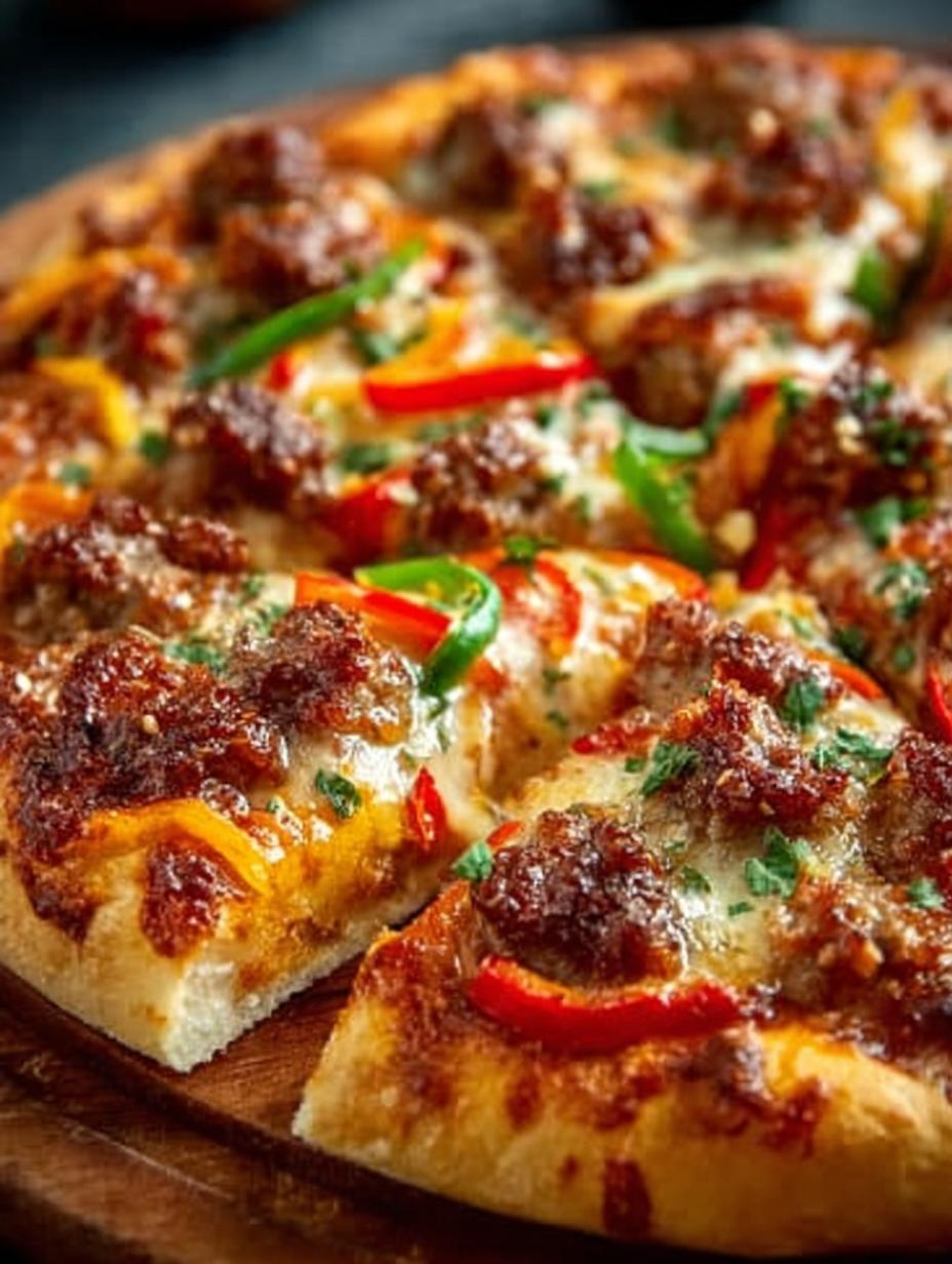 5 Reasons to Love Spicy Sausage Pepper Pizza - Spicy Sausage Pepper Pizza - main visual representation