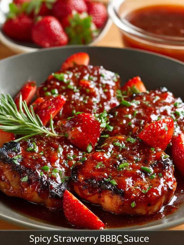 Spicy Strawberry Bbq Sauce