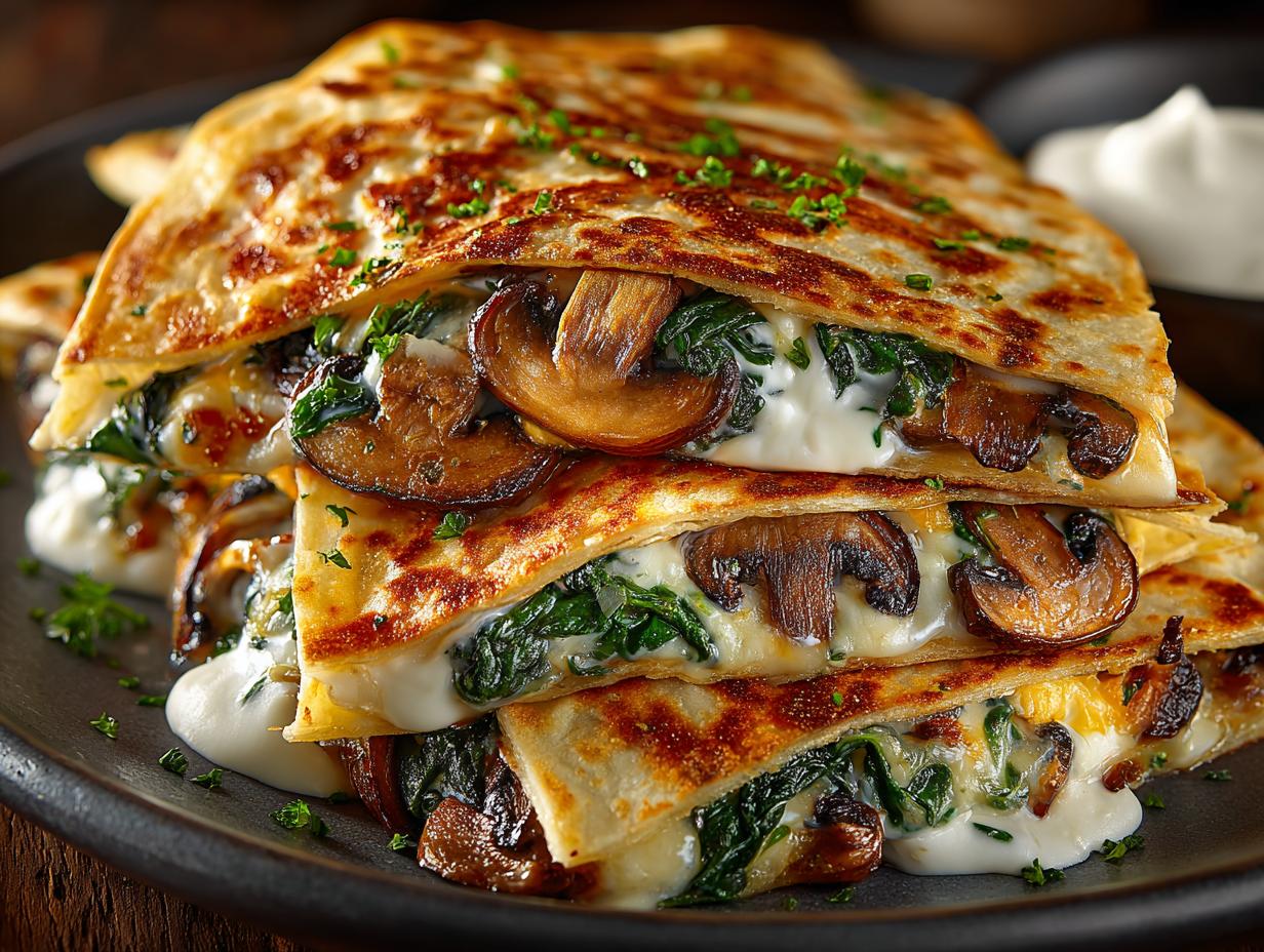 Spinach Mushroom Quesadillas Vegetarian: 7 Flavorful Secrets 5 Spinach Mushroom Quesadillas Vegetarian: 7 Flavorful Secrets - Spinach Mushroom Quesadillas Vegetarian - additional detail
