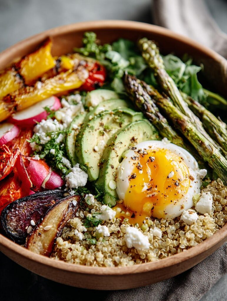 Spring Grain Bowls Quinoa