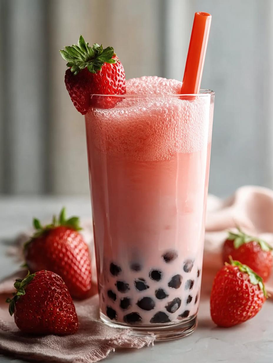 Delicious Strawberry Boba: 5 Refreshing Recipes to Try - Strawberry Boba - additional detail