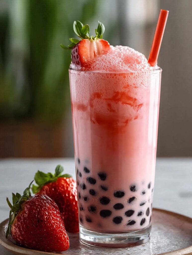 Strawberry Boba
