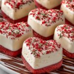 Strawberry Cake Truffle Hearts