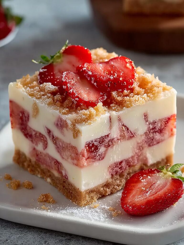 Strawberry Shortcake Fudge