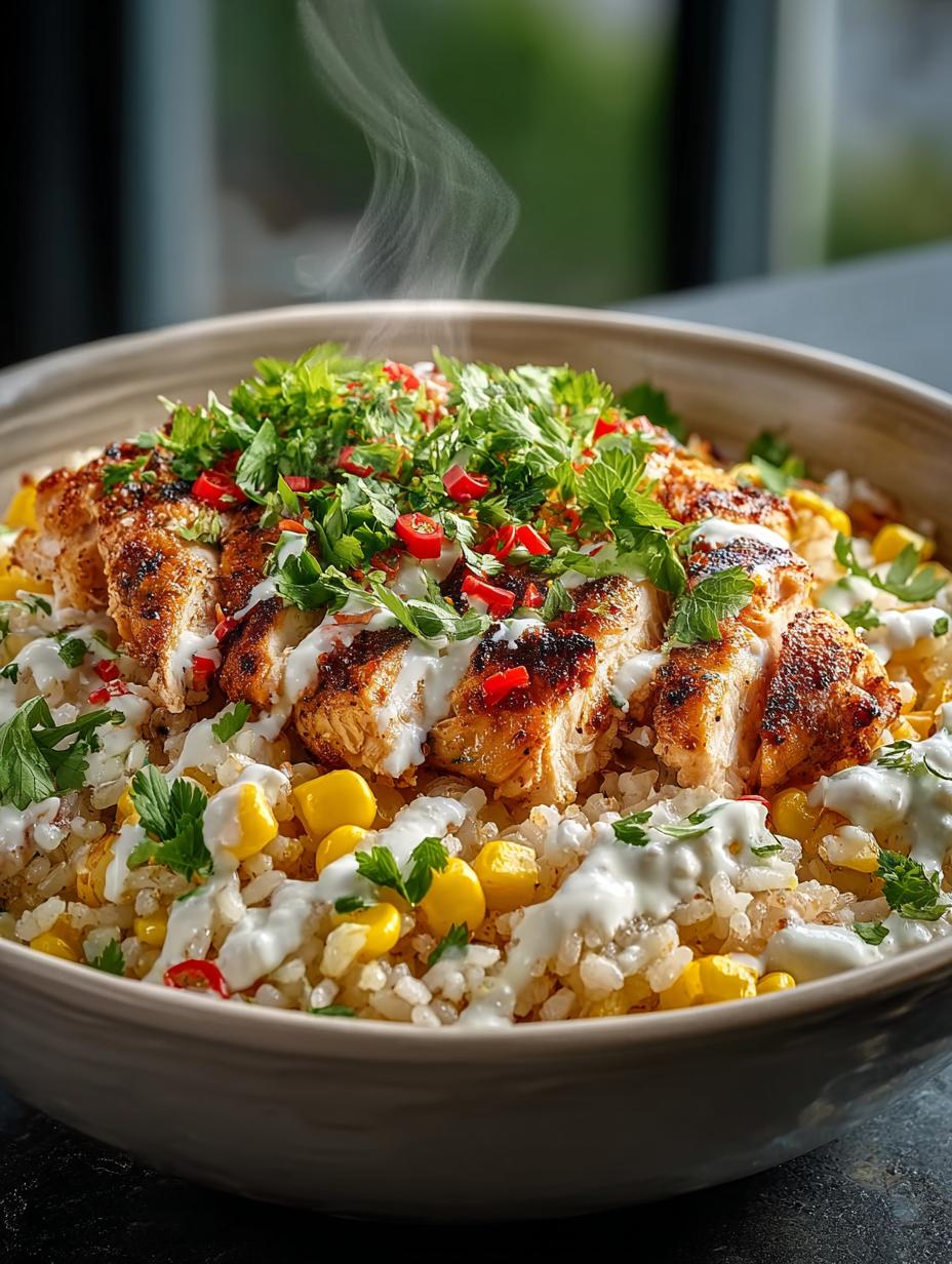 Street Corn Chicken Rice: 5 Bold Flavors to Savor - Street Corn Chicken Rice - main visual representation