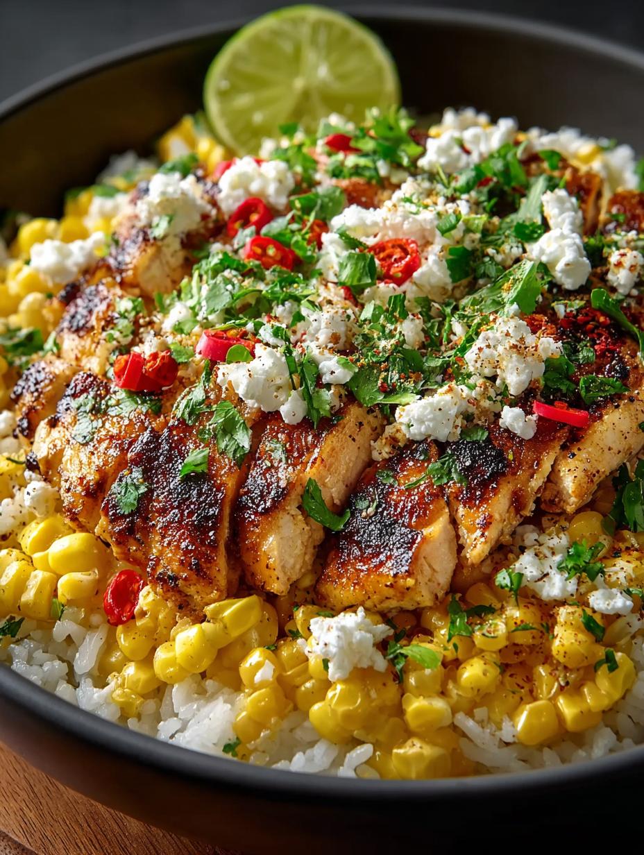 Street Corn Chicken Rice: 5 Bold Flavors to Savor - Street Corn Chicken Rice - additional detail