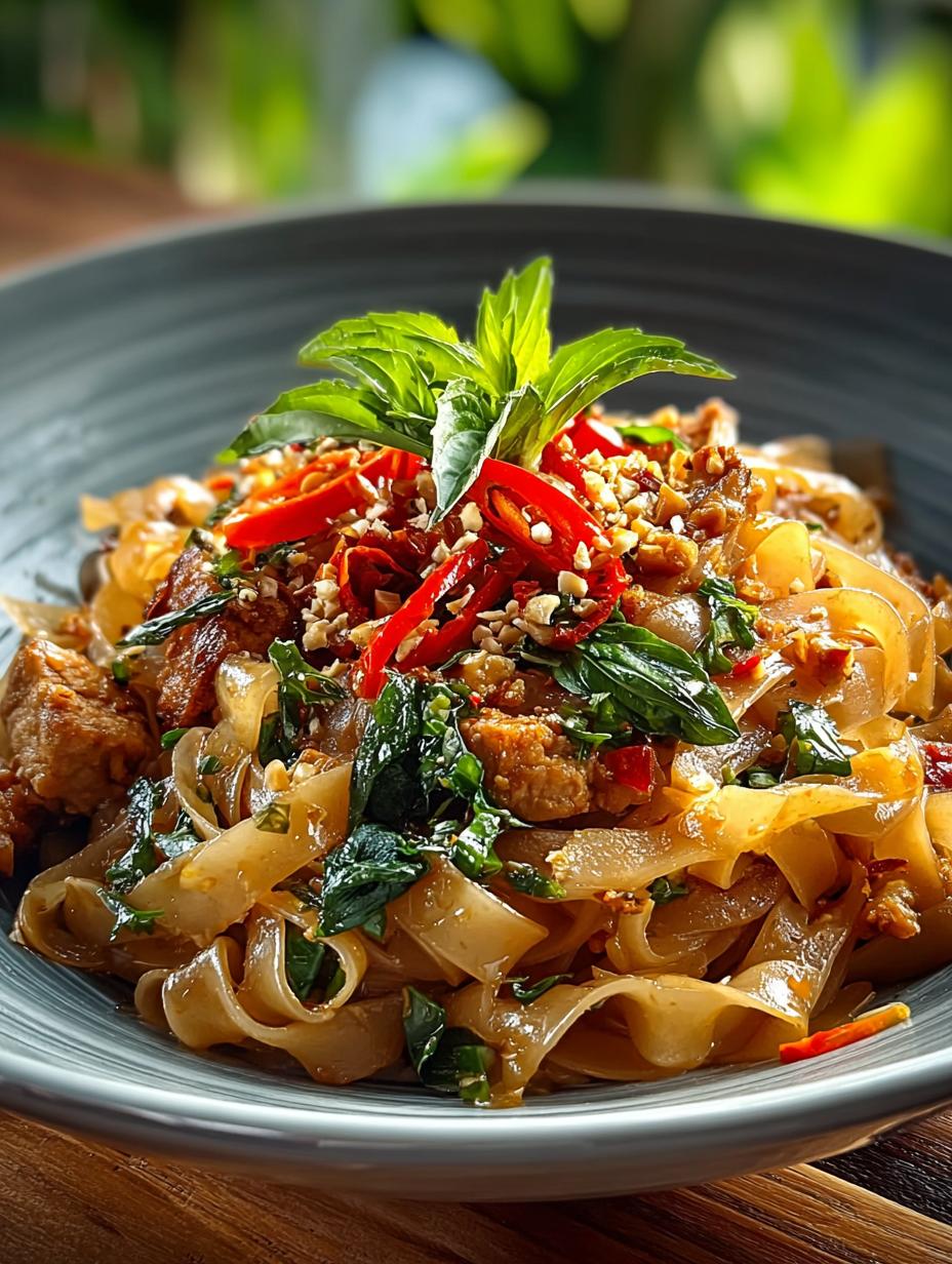 Street Style Thai Drunken