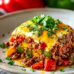 Stuffed Pepper Casserole with