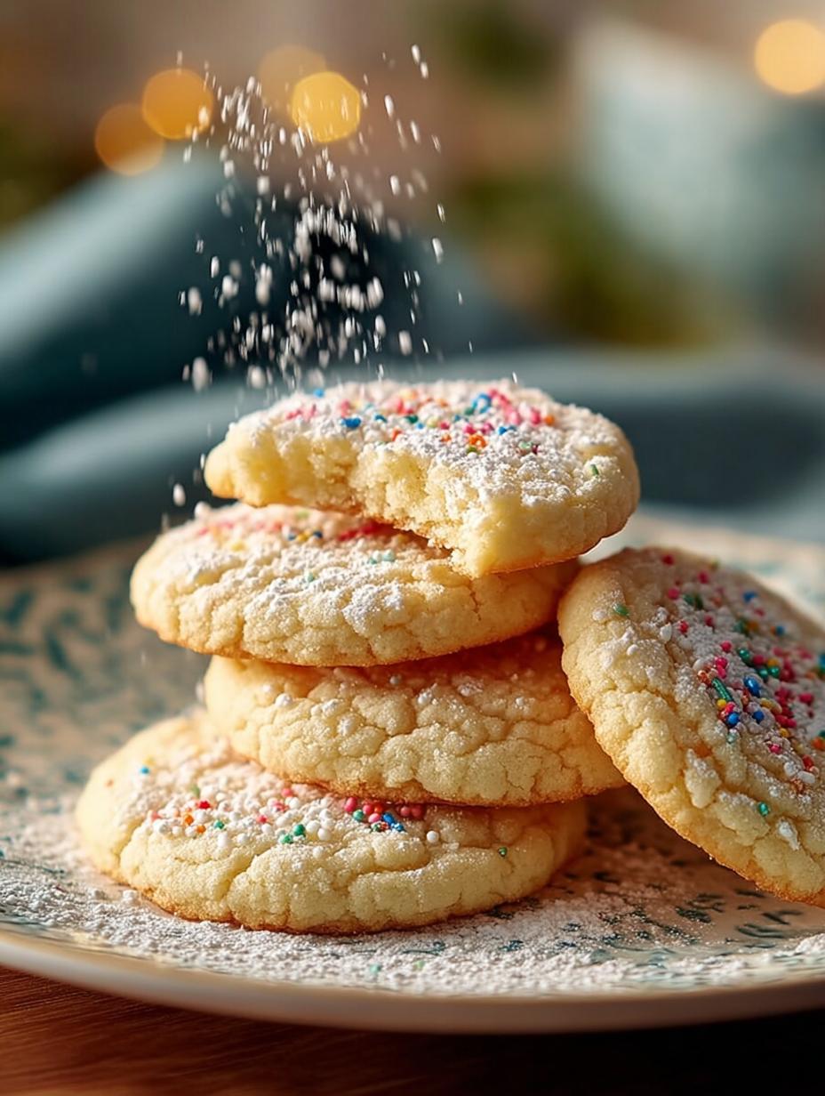 Sugar Cookies with Powdered: 24 Irresistibly Soft Treats - Sugar Cookies with Powdered - additional detail