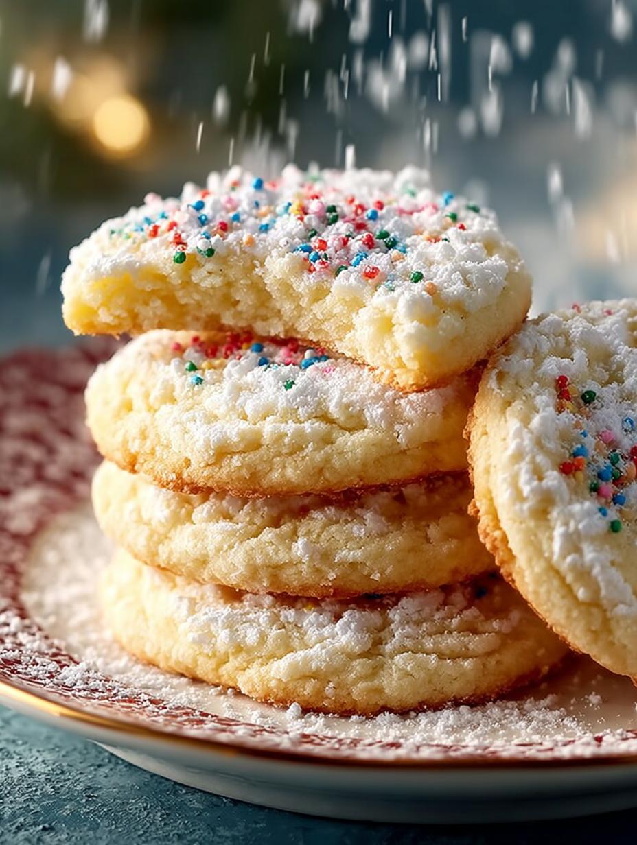 Sugar Cookies with Powdered