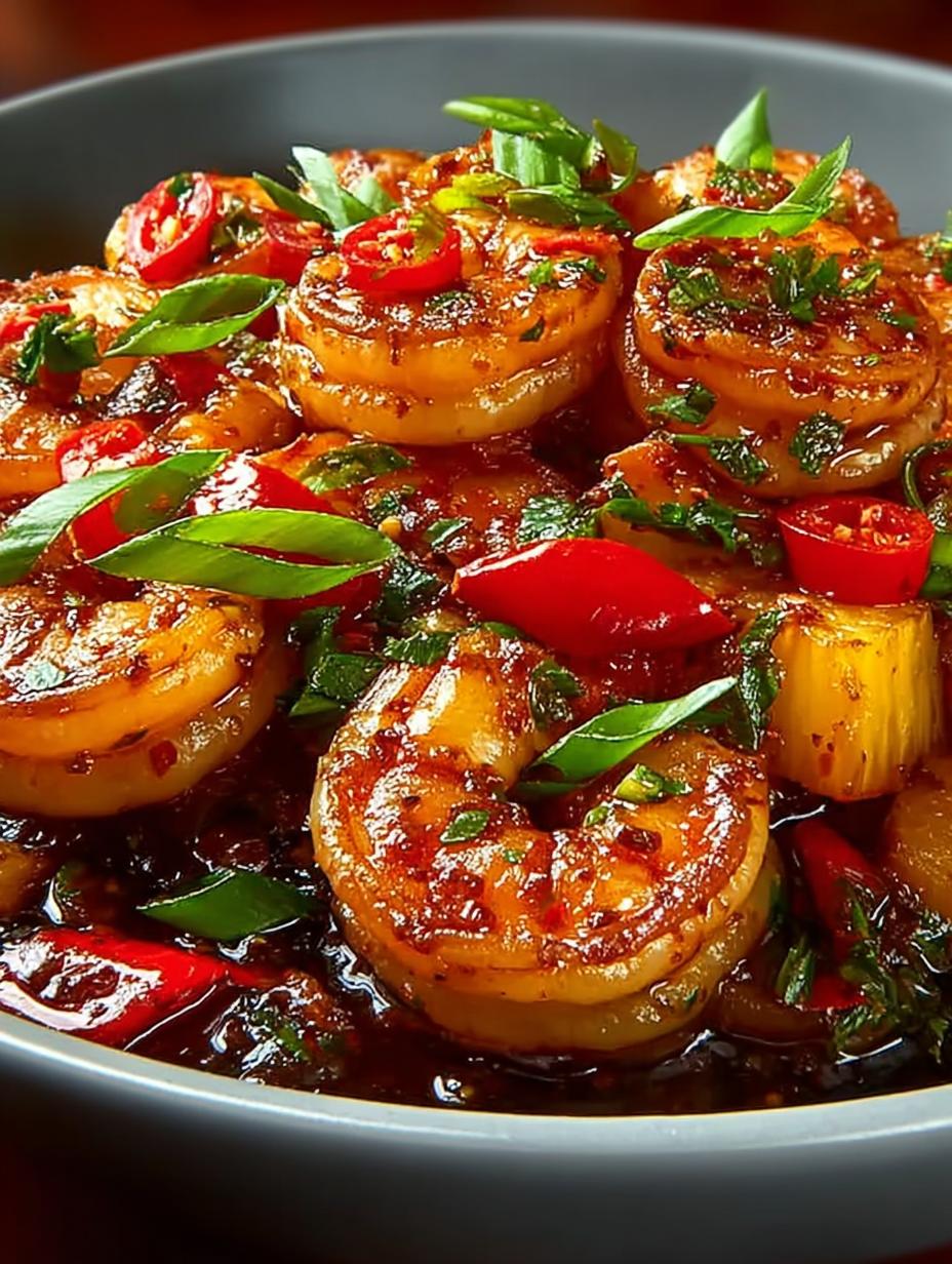 Sweet Chili Pineapple Shrimp: A Tropical Delight to Savor - Sweet Chili Pineapple Shrimp - additional detail