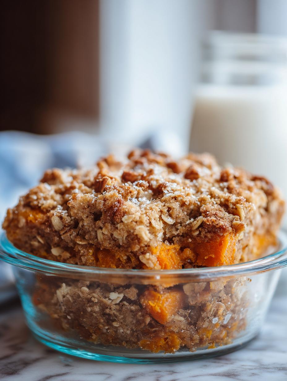 Sweet Potato Oatmeal Crumble: 5 Comforting Benefits - Sweet Potato Oatmeal Crumble - main visual representation