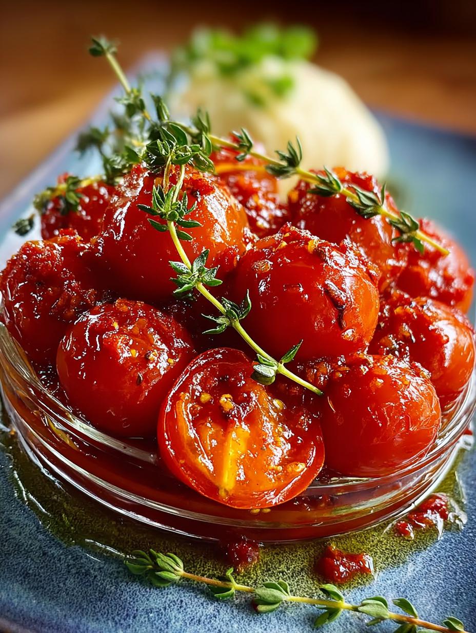 Sweet Spicy Cherry Tomato Jam: 5 Flavorful Ways to Enjoy 6 Sweet Spicy Cherry Tomato Jam: 5 Flavorful Ways to Enjoy - Sweet Spicy Cherry Tomato - additional detail