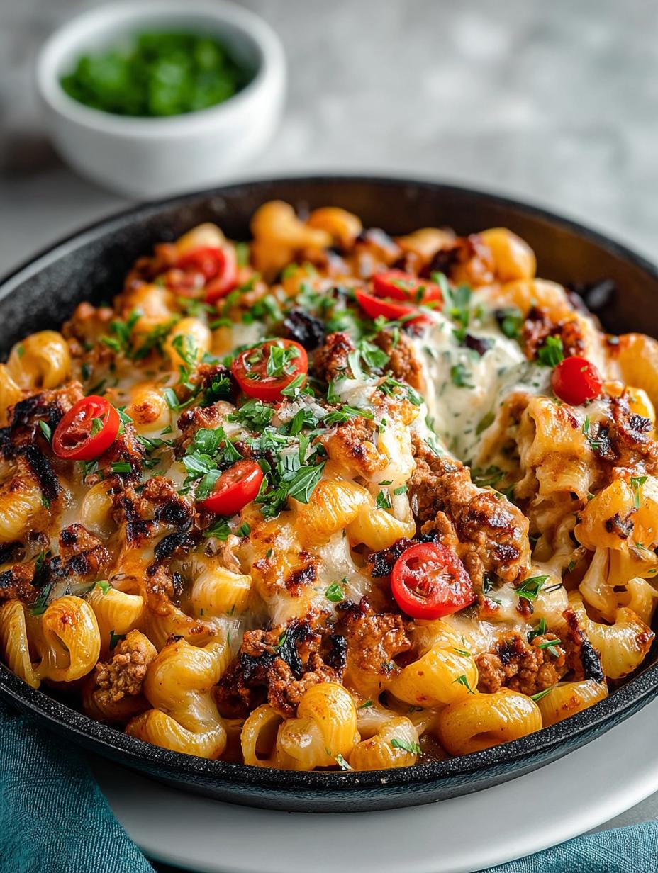 Taco Pasta Skillet with Ground Chicken for Busy Nights 5 Taco Pasta Skillet with Ground Chicken for Busy Nights - Taco Pasta Skillet with - main visual representation