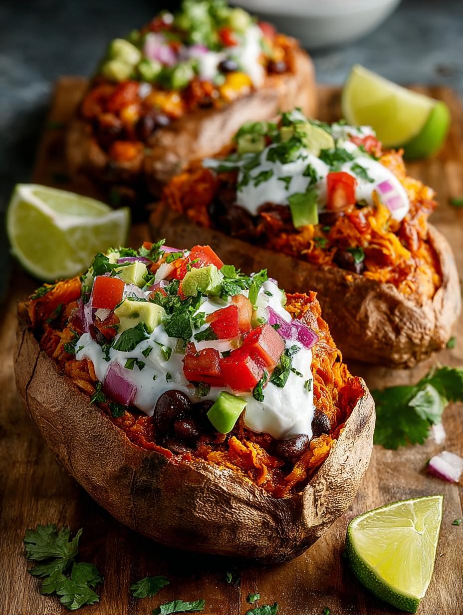 Delicious Taco Stuffed Sweet Potatoes That Satisfy - Taco Stuffed Sweet Potatoes - main visual representation