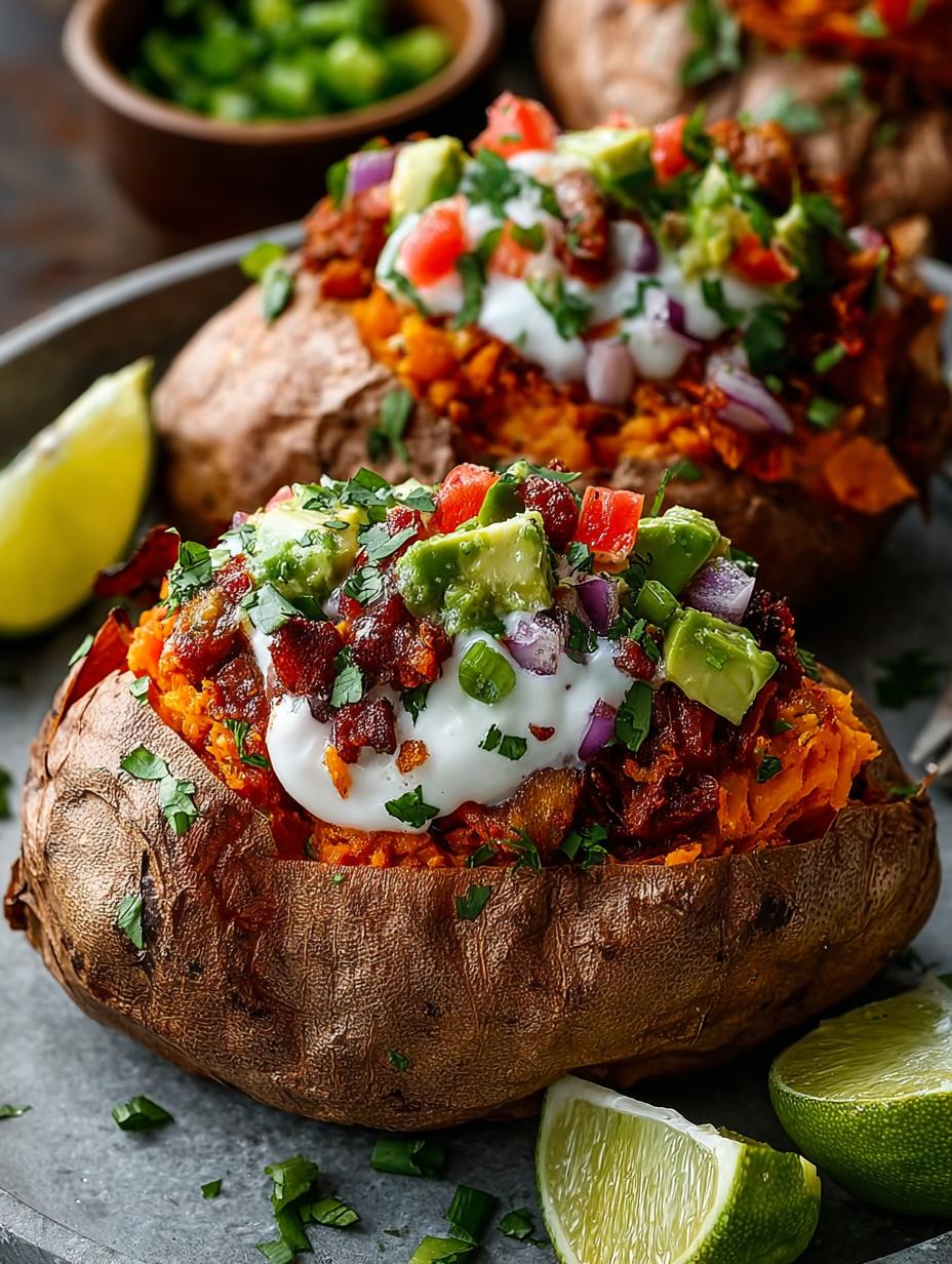 Delicious Taco Stuffed Sweet Potatoes That Satisfy - Taco Stuffed Sweet Potatoes - additional detail