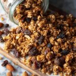Tahini Granola with Dates