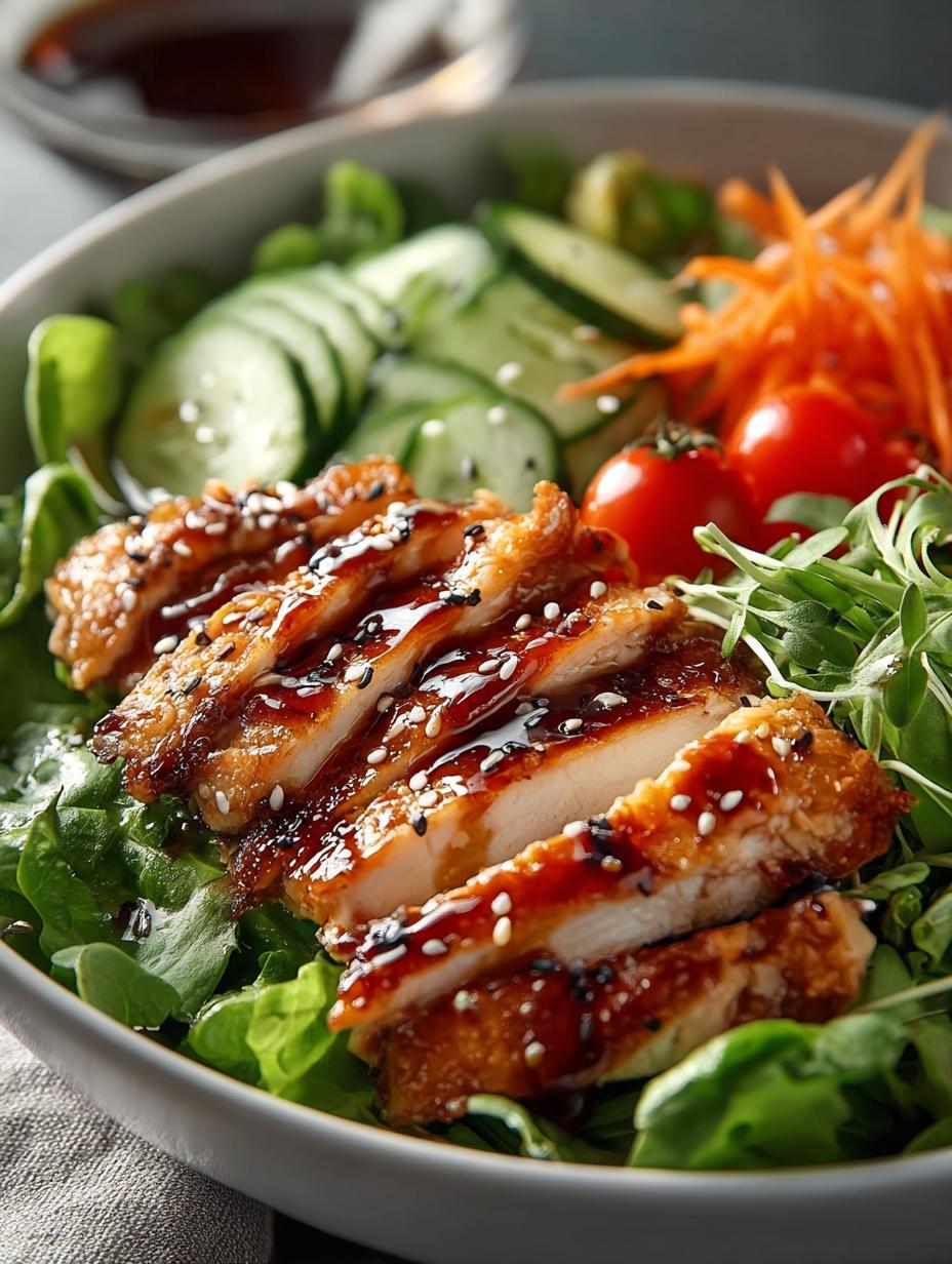 Delicious Teriyaki Chicken Salad for Fresh Meals 5 Delicious Teriyaki Chicken Salad for Fresh Meals - Teriyaki Chicken Salad - main visual representation