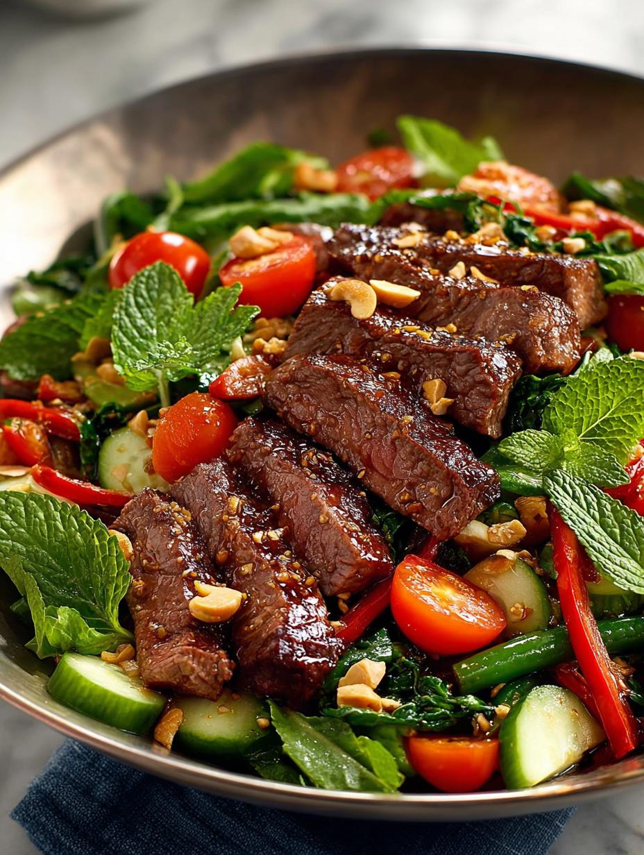 Thai Steak Salad: 7 Simple Steps for Flavorful Delight - Thai Steak Salad - main visual representation