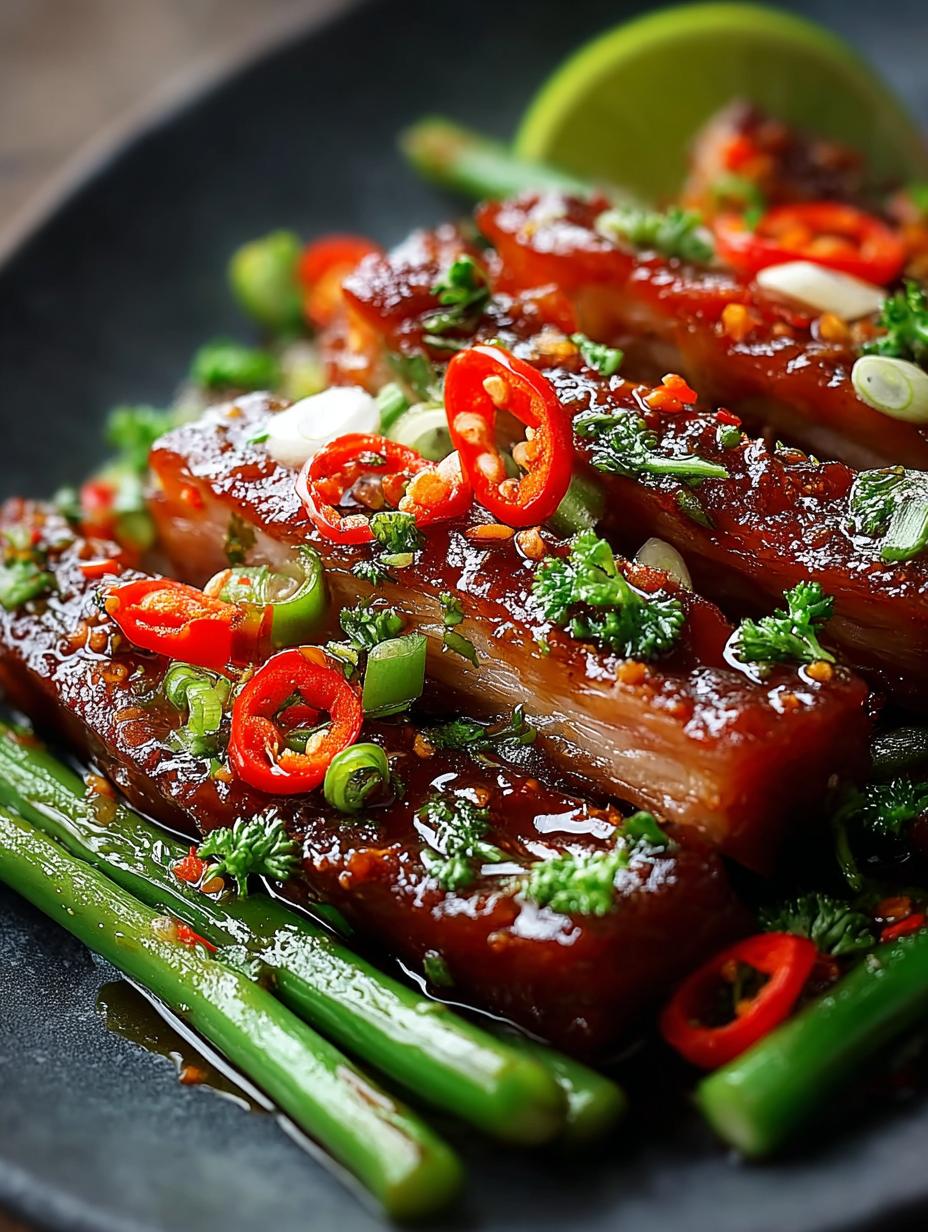 Thai Style Sweet Chili Ribs: 5-Star Flavor Explosion - Thai Style Sweet Chili - main visual representation