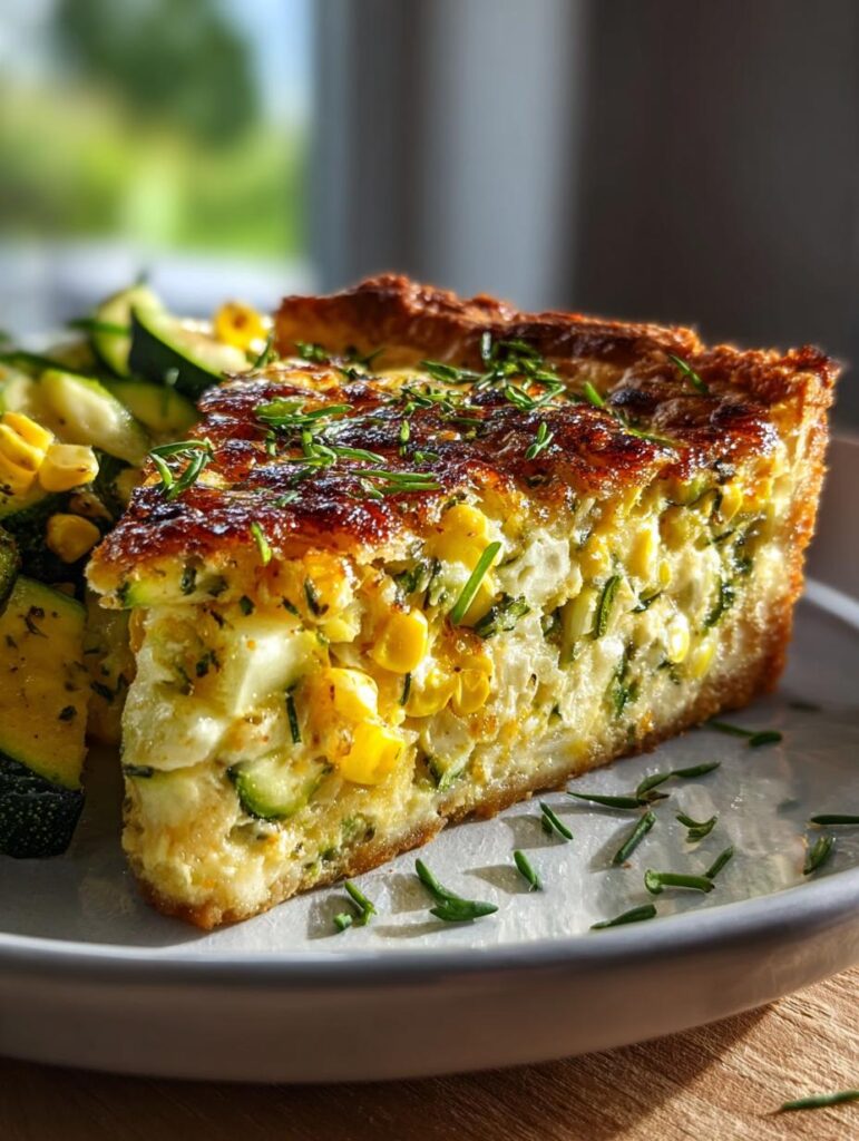 This Zucchini Corn Pie