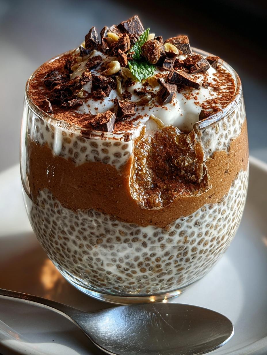 Delightful Tiramisu Chia Pudding for Breakfast - Tiramisu Chia Pudding - main visual representation