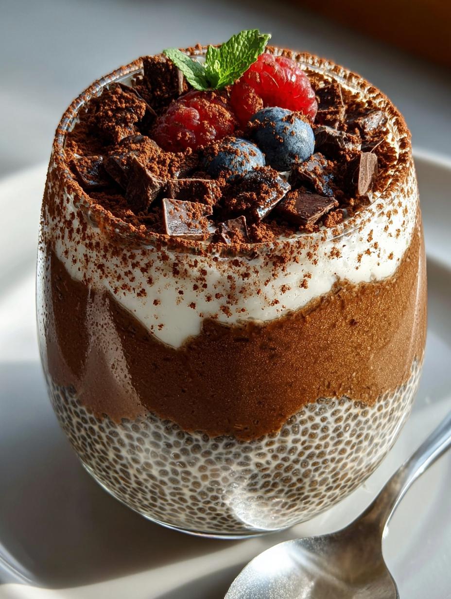 Tiramisu Chia Pudding