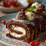 Tiramisu Yule Log
