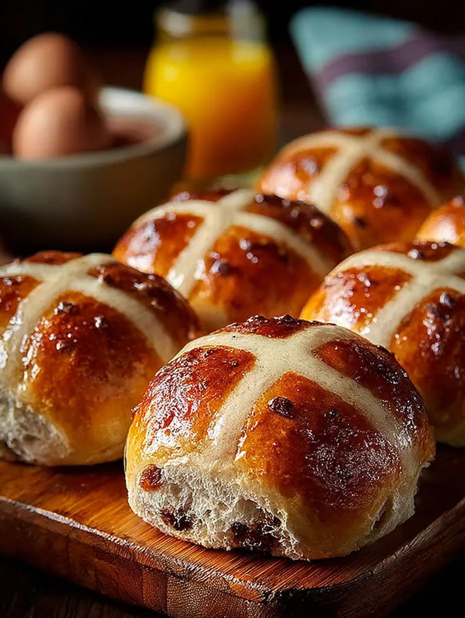 Irresistible Traditional Hot Cross Buns to Delight You 6 Irresistible Traditional Hot Cross Buns to Delight You - Traditional Hot Cross Buns - additional detail