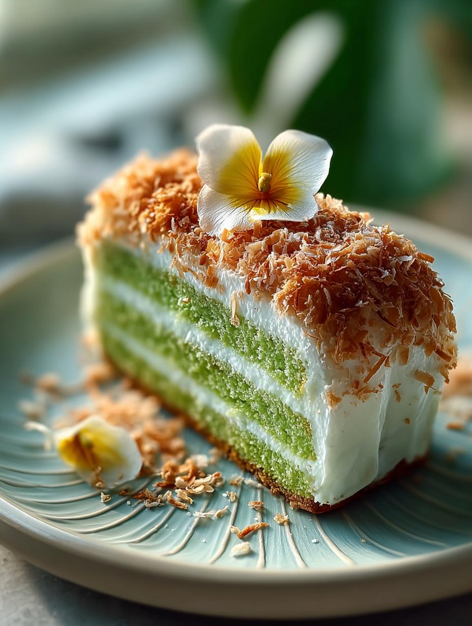 Tropical Pandan Coconut Swiss
