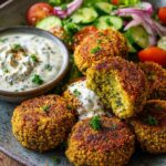 Vegan Air Fryer Falafel