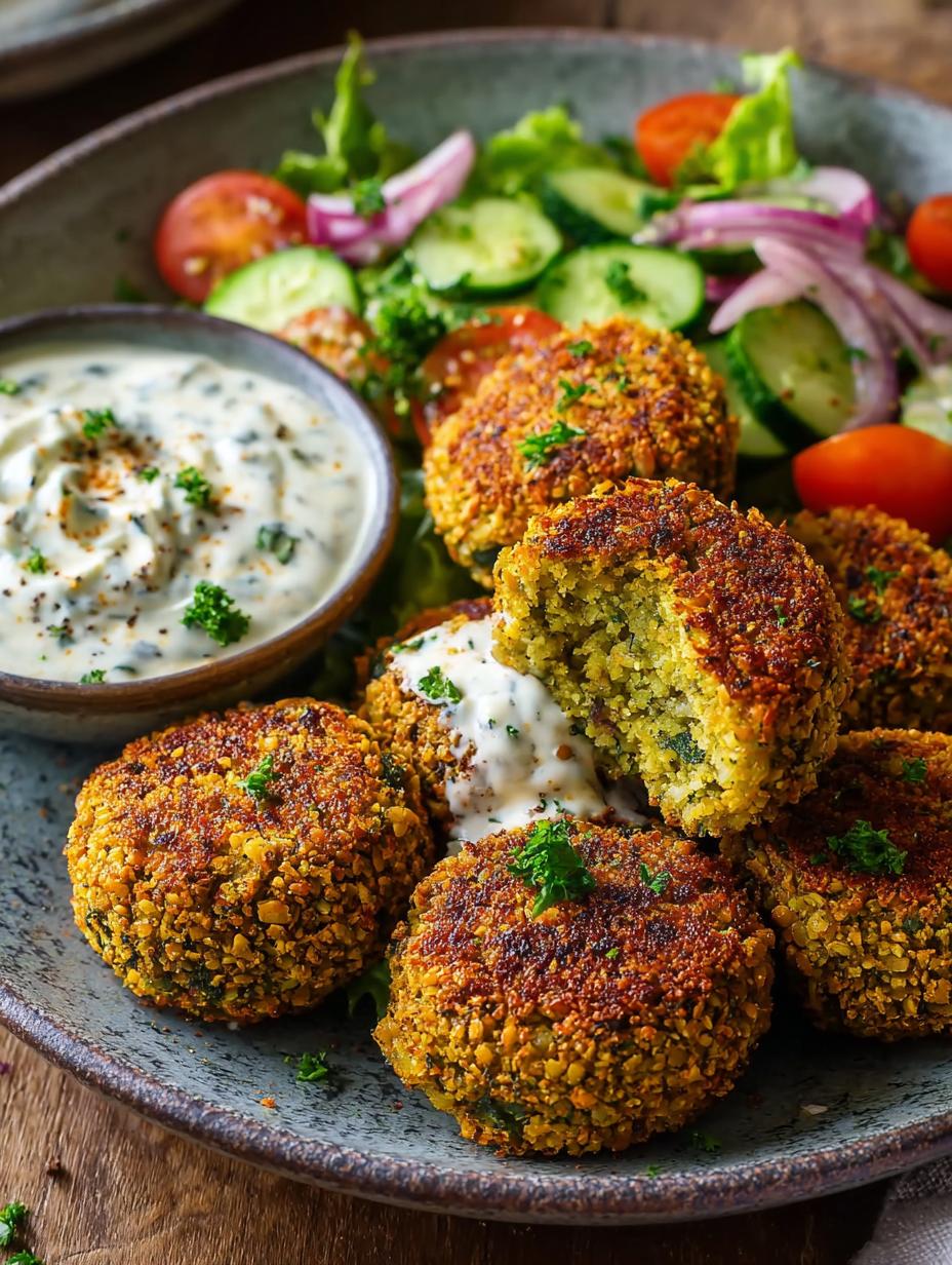 Vegan Air Fryer Falafel