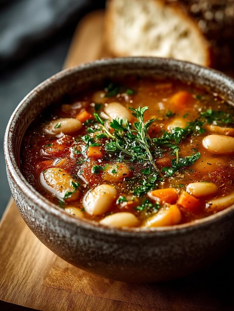 Vegan Serbian Bean Soup
