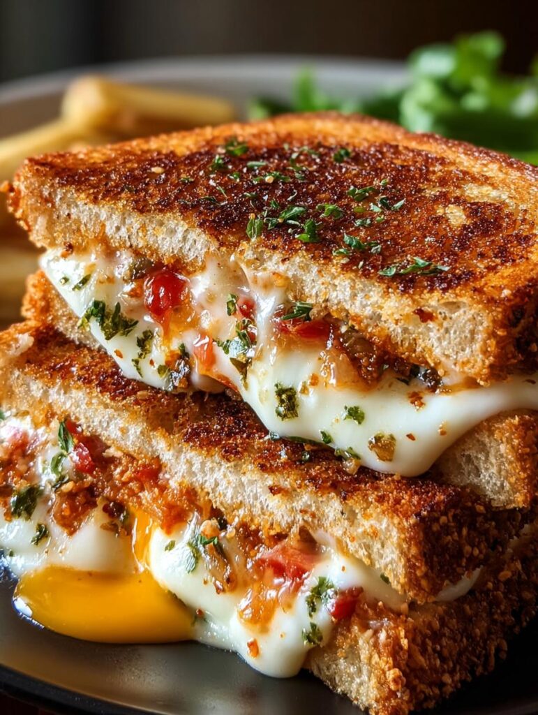 Volcano Roll Grilled Cheese
