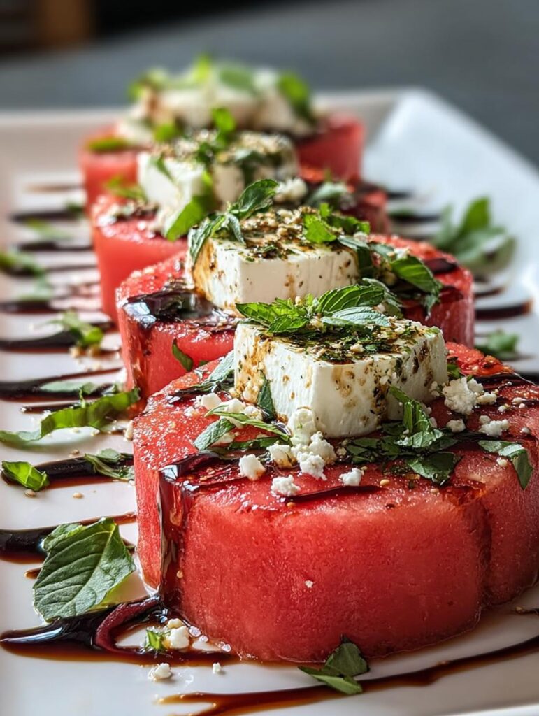 Watermelon Caprese