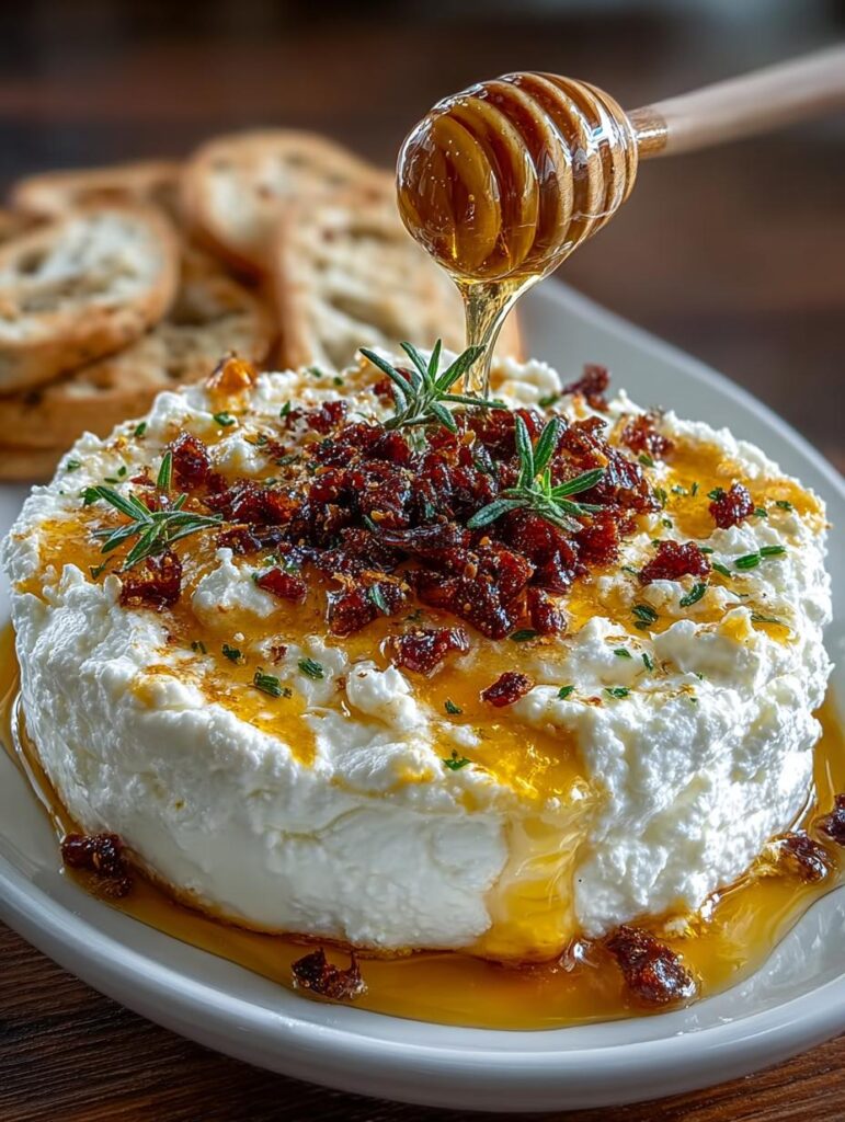 Whipped Feta Honey Dip