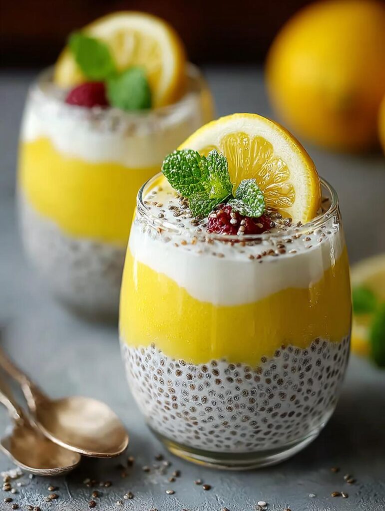 Yummy Lemon Cream Chia