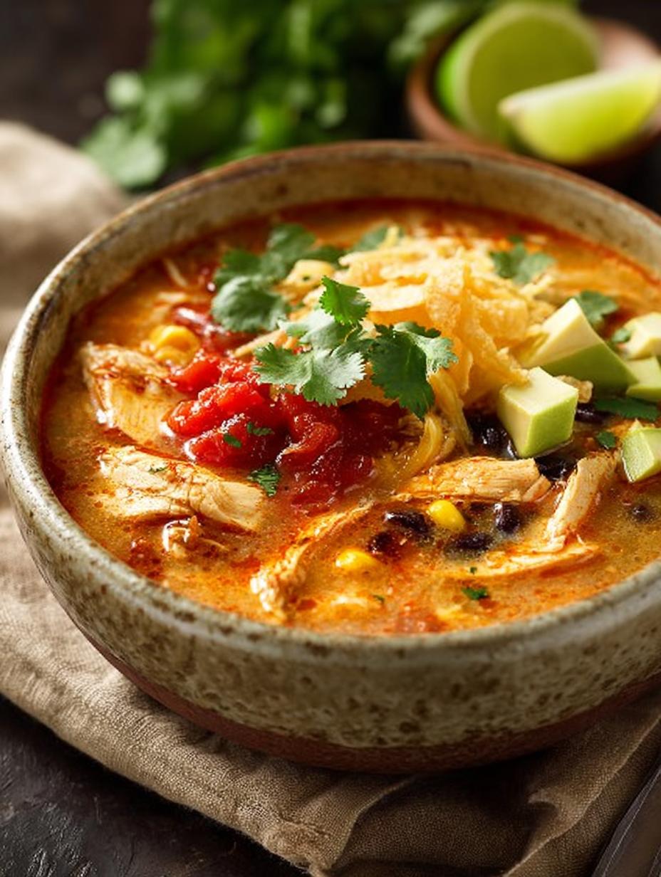 #comment 115092: 6 Steps for Creamy Chicken Tortilla Soup 5 #comment 115092: 6 Steps for Creamy Chicken Tortilla Soup - #comment 115092 - main visual representation